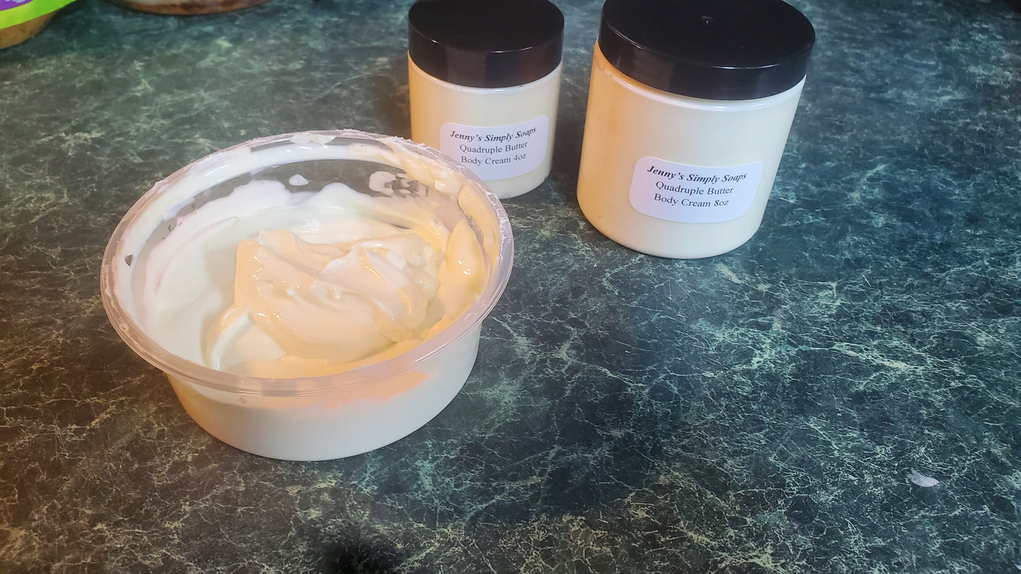 Triple body butter in Toasted Caramel 4oz